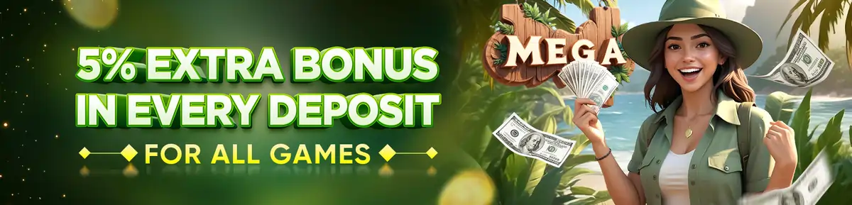 5% Extra Every Deposit Bonus