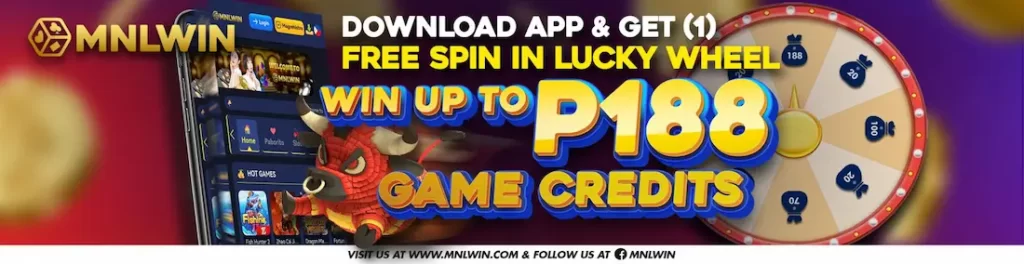 lucky spin P188 + 1 Free Spins